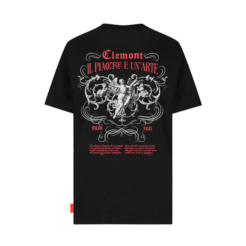 CAMISETA NEGRA ESTILO CLEMONT
